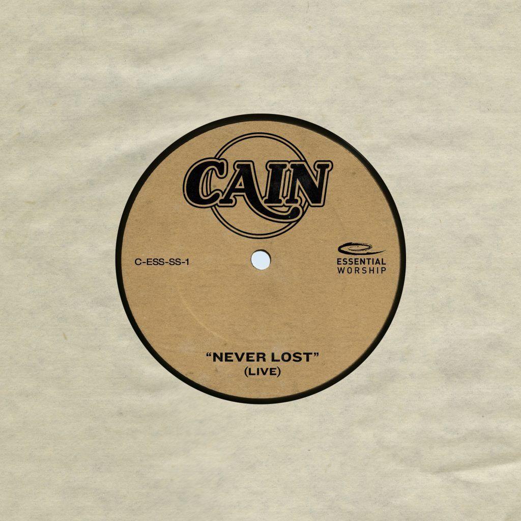 Capa do álbum "Never Lost", de Cain
