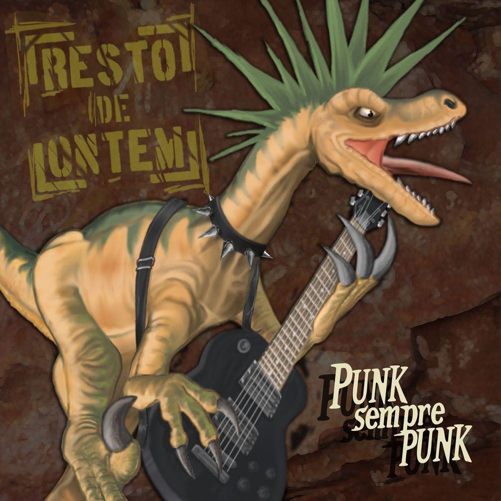 Portada de Álbum "Punk Sempre Punk", de Resto de Ontem