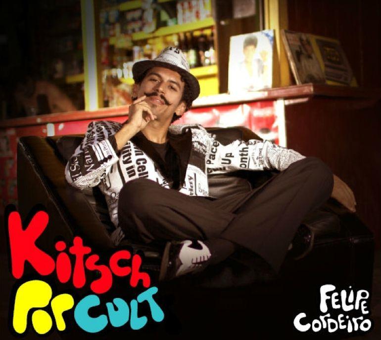 Portada de Álbum "Kitsch Pop Cult", de Felipe Cordeiro