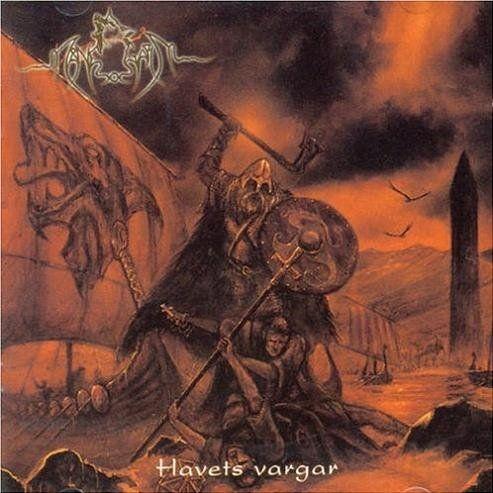 Portada de Álbum "Havets Vargar", de Manegarm