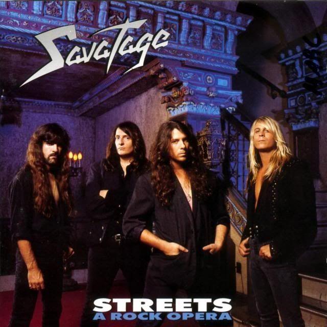 Capa do Álbum " Streets - A Rock Opera", de Savatage