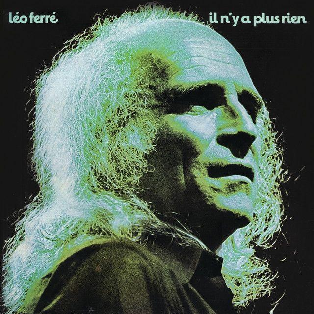 Portada del álbum "Il N'y A Plus Rien", de Léo Ferré