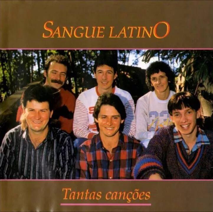 Portada de Álbum "Tantas Canções", de Banda Sangue Latino