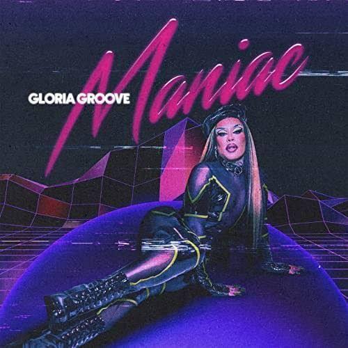 Portada del álbum "Maniac", de Gloria Groove