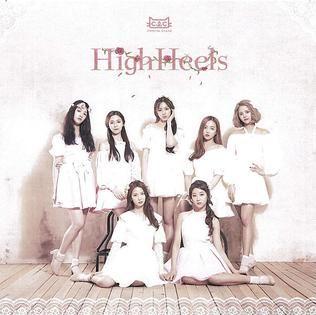 Capa do álbum "High Heels ", de CLC