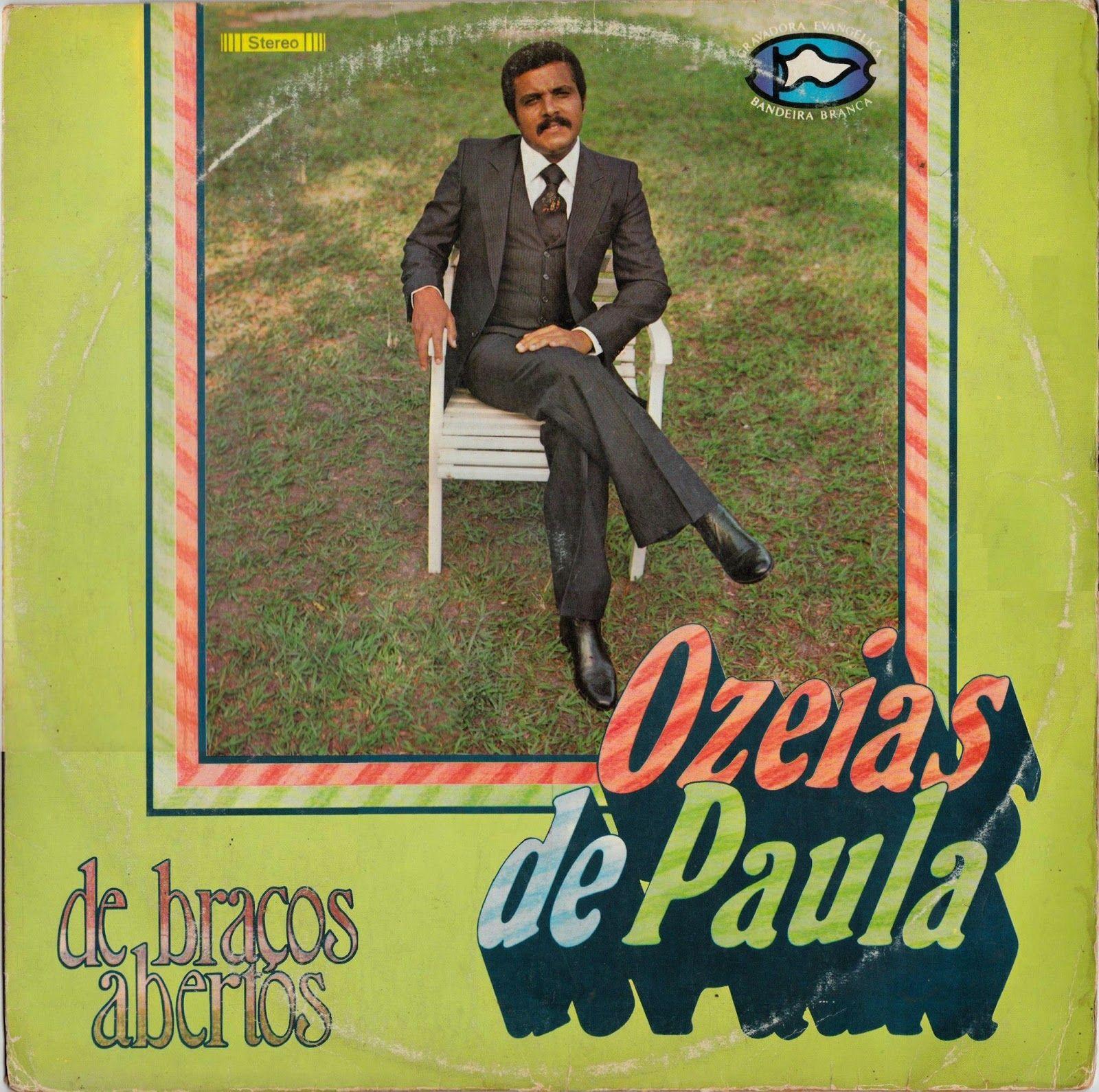 Portada de Álbum "De Braços Abertos", de Ozeias de Paula