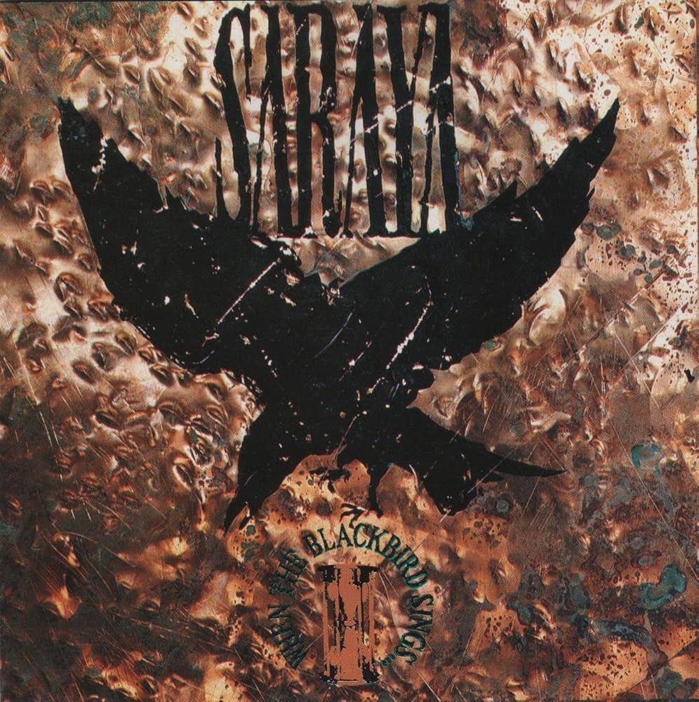 Capa do Álbum "When The Blackbird Sings...", de Saraya