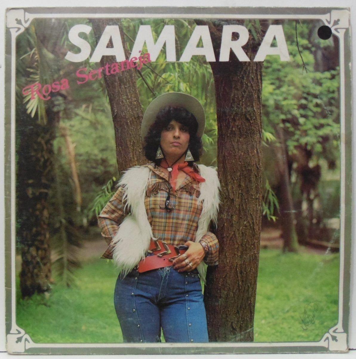 Capa do Álbum "Rosa Sertaneja", de Samara