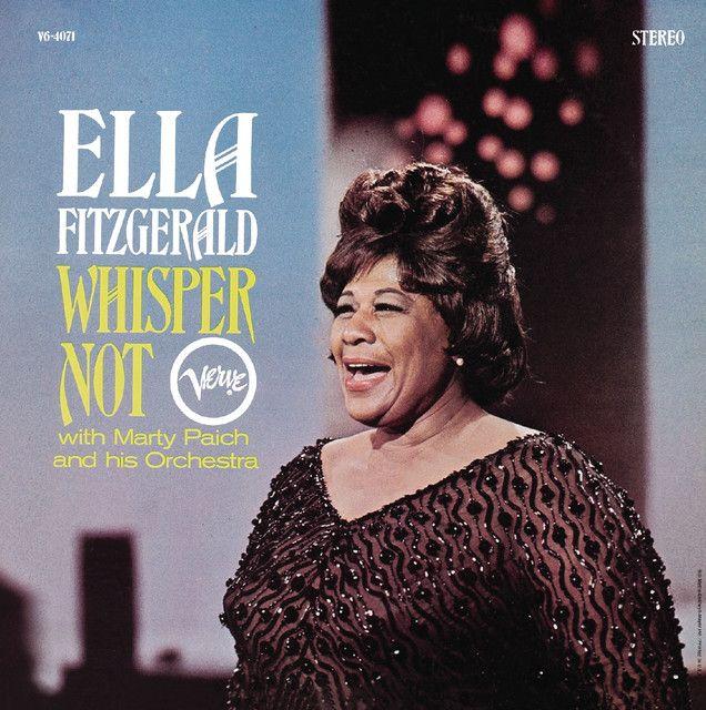 Portada del álbum "Whisper Not", de Ella Fitzgerald