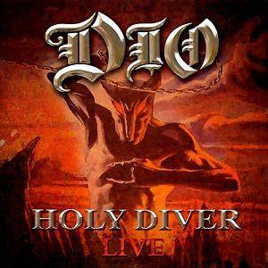 Capa do Álbum "Holy Diver Live", de Dio