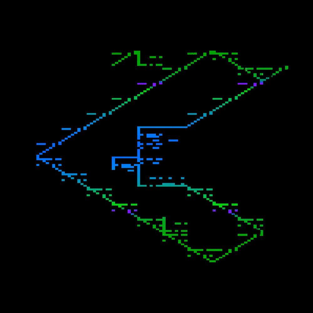 Capa do álbum "Vortrack", de Squarepusher