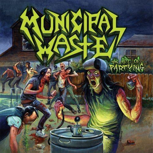 Portada de Álbum "The Art of Partying", de Municipal Waste