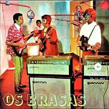Capa do Single/EP "Os Brasas", de Os Brasas