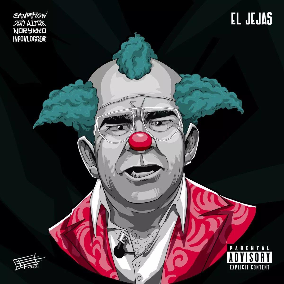 Capa do álbum "El Jejas", de Santaflow