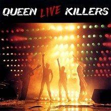 Portada del álbum "Live Killers", de Queen