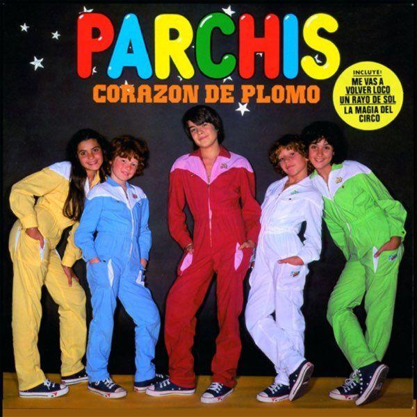 Portada de Álbum "Corazón De Plomo", de Parchís