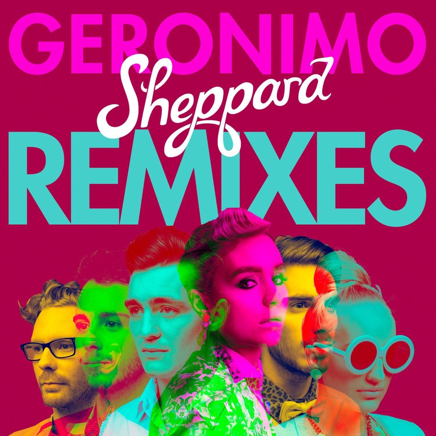 Capa do Álbum "Geronimo (Remixes)", de Sheppard