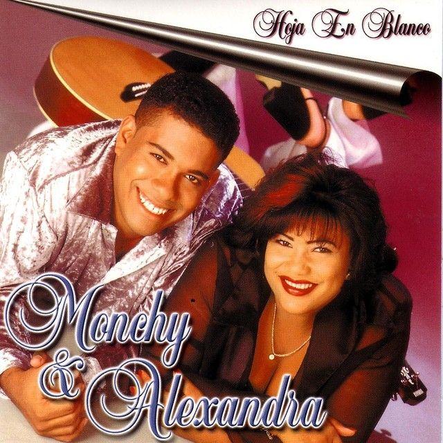 Album cover of "Hoja En Blanco" by Monchy & Alexandra