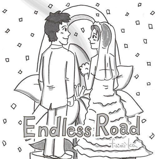 Portada de Sencillo/EP "Endless Road", de Fumika