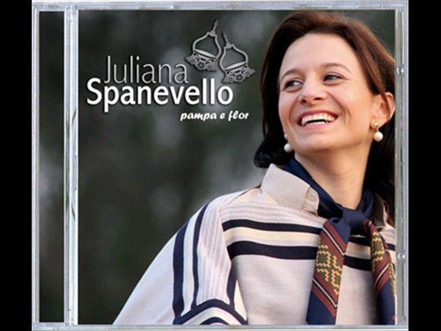 Portada de Álbum "Pampa e Flor", de Juliana Spanevello
