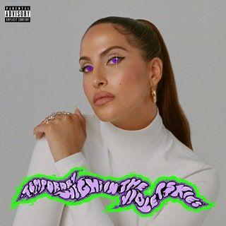 Portada de Álbum "TEMPORARY HIGHS IN THE VIOLET SKIES", de Snoh Aalegra