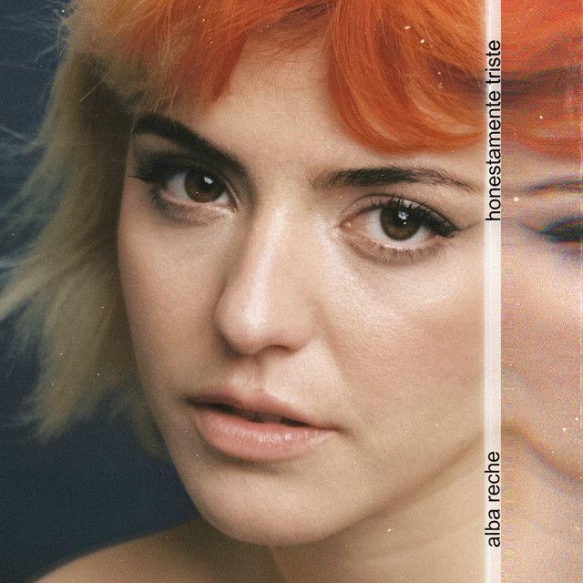 Portada de Sencillo/EP "honestamente triste", de Alba Reche