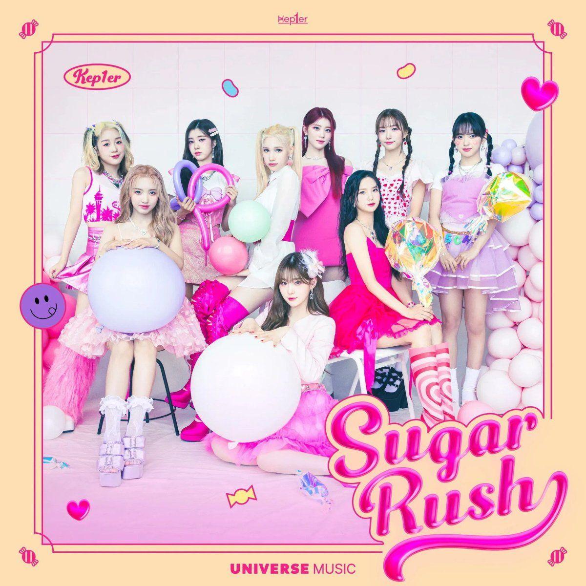 Capa do Single/EP "Sugar Rush", de Kep1er