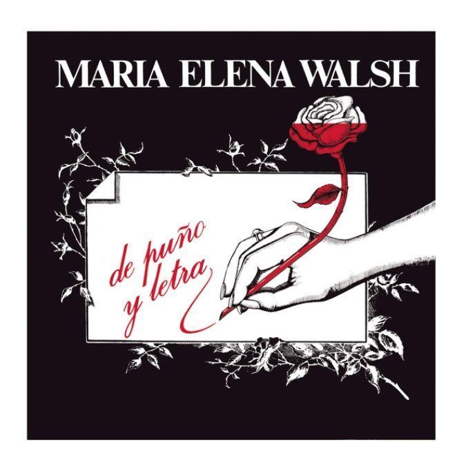 Portada de Álbum "De Puño Y Letra", de María Elena Walsh