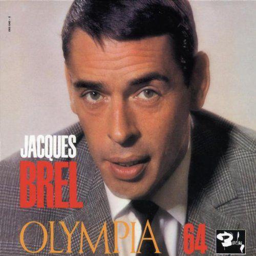 Portada del álbum "Olympia 64", de Jacques Brel