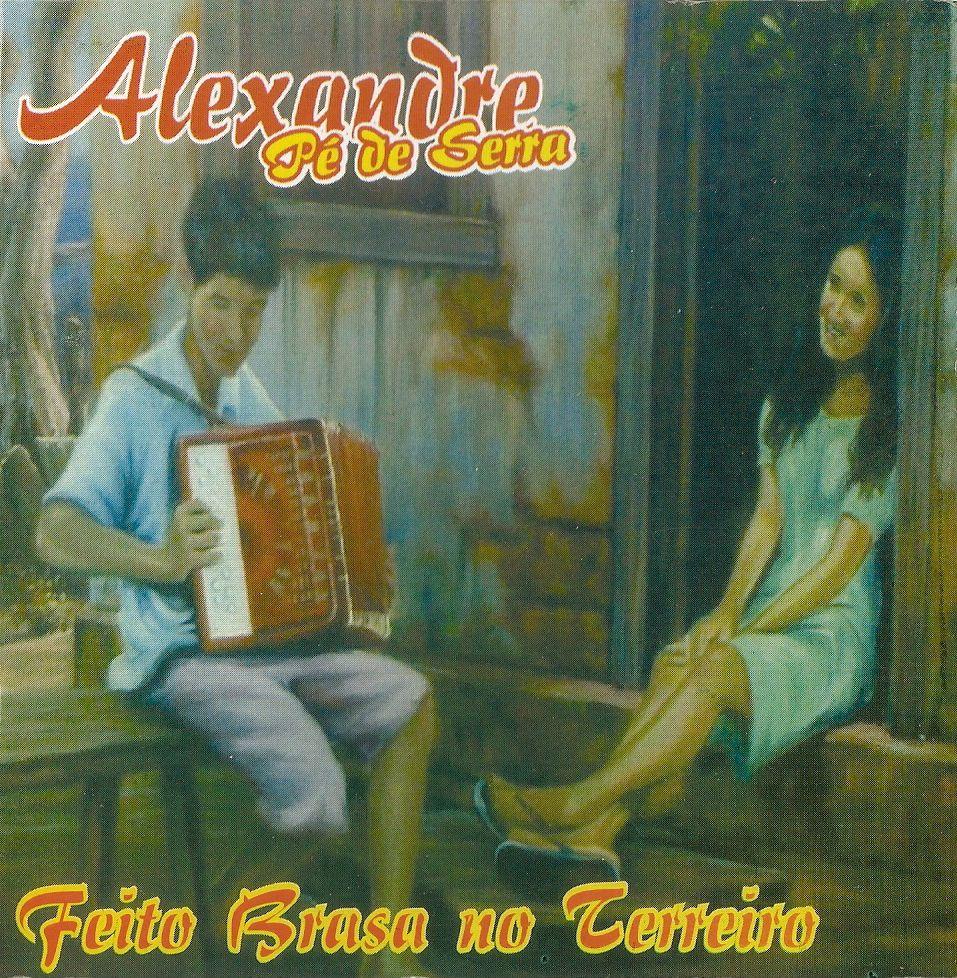Portada de Álbum "Feito Brasa No Terreiro", de Alexandre Pé de Serra