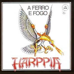 Capa do Álbum "A Ferro e Fogo", de Harppia
