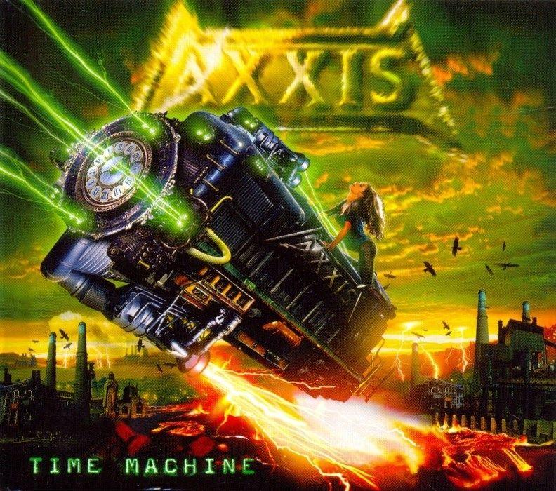 Portada de Álbum "Time Machine", de Axxis