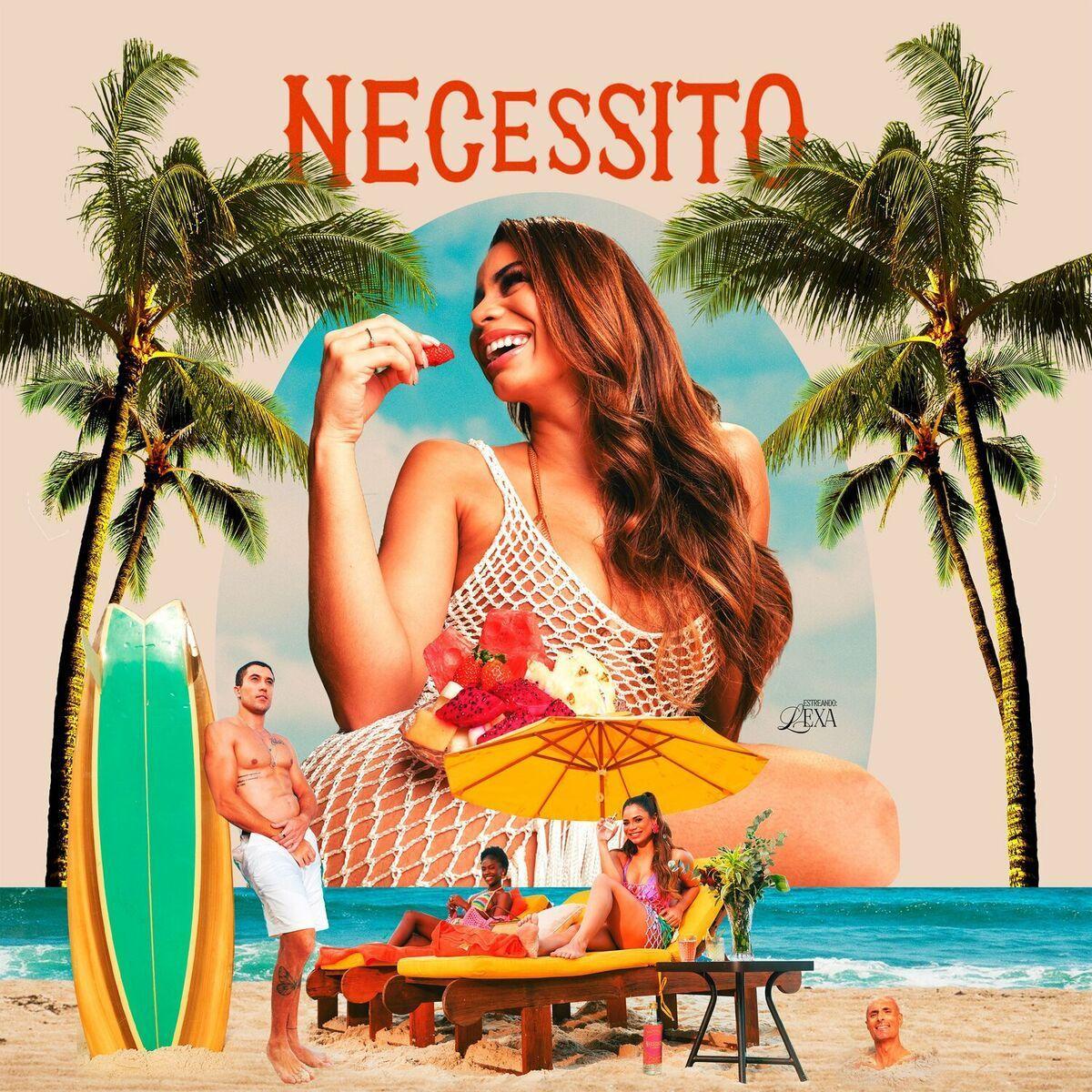 Capa do álbum "Necessito", de Lexa