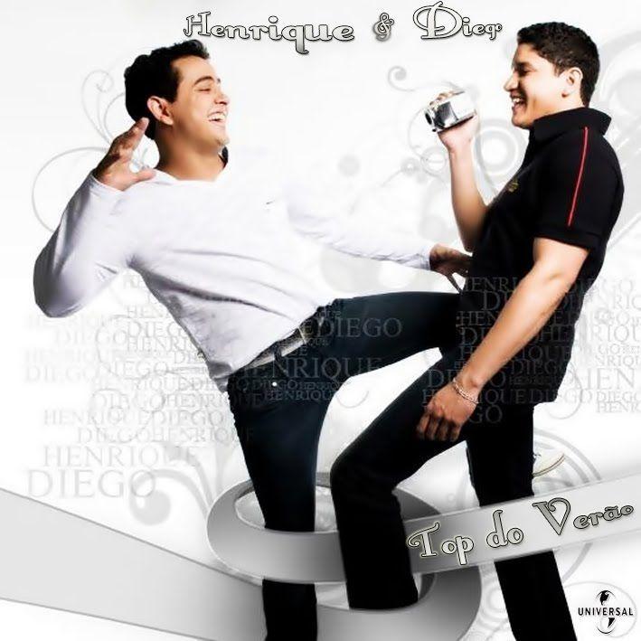Portada de Álbum "Top do Verão", de Henrique & Diego