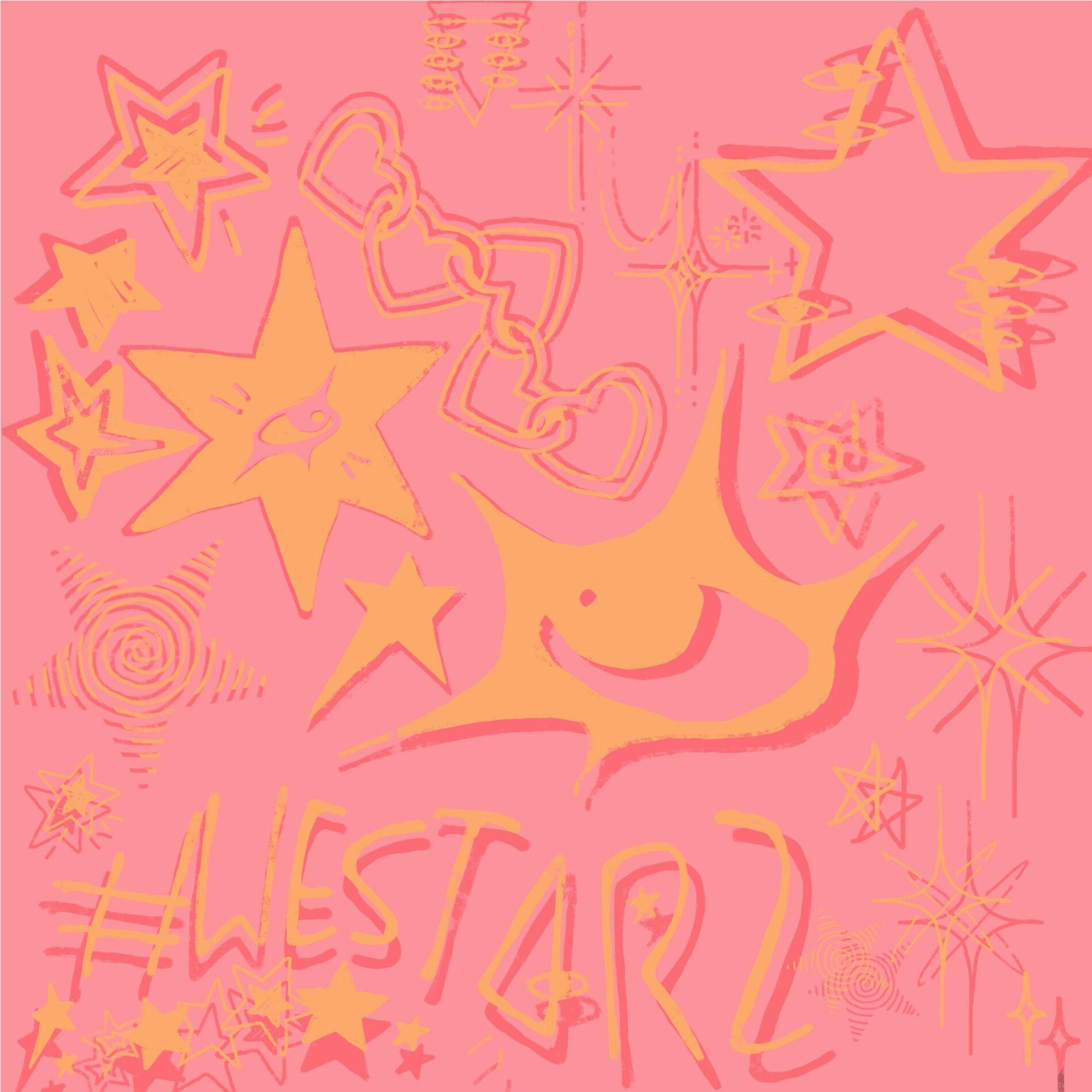 Single/EP cover of "#somosestrelas" by costabilekidd