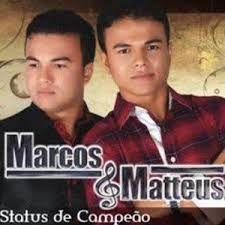 Portada de Álbum "Status de Campeão", de Marcos e Matteus