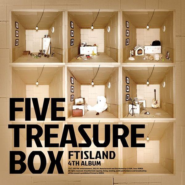 Portada del álbum "Five Treasure Box", de FTISLAND