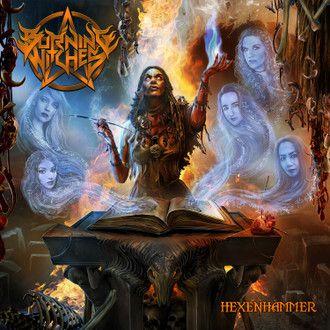 Portada de Álbum "Hexenhammer", de Burning Witches