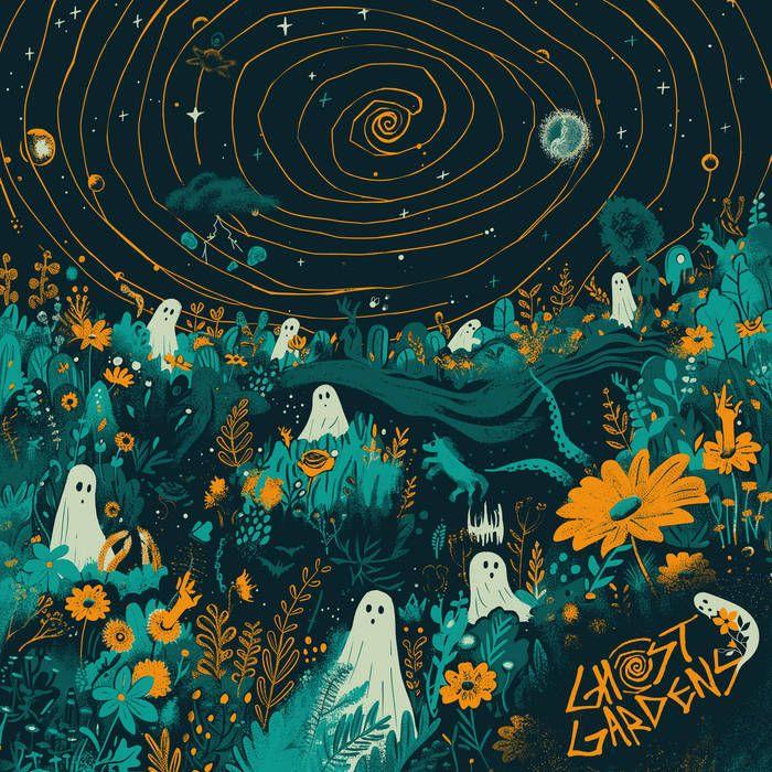 Portada del álbum "Ghost Gardens", de Unlike Pluto