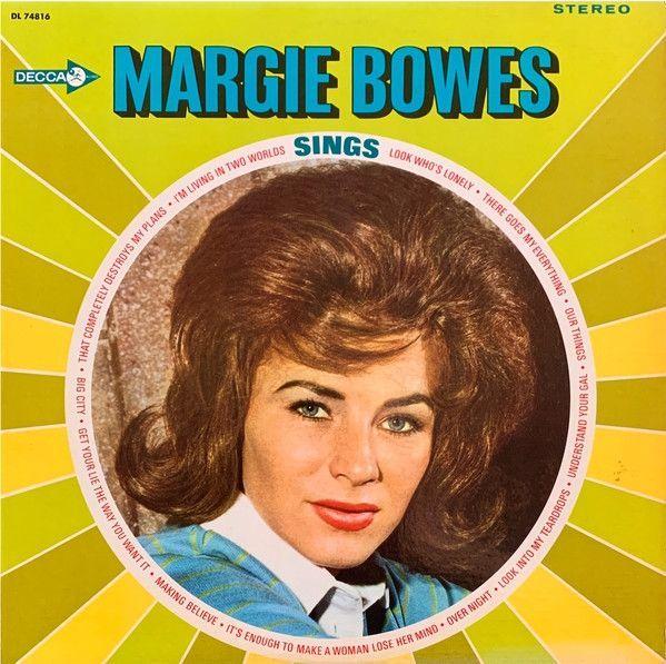 Portada de Álbum "Margie Bowes Sings", de Margie Bowes
