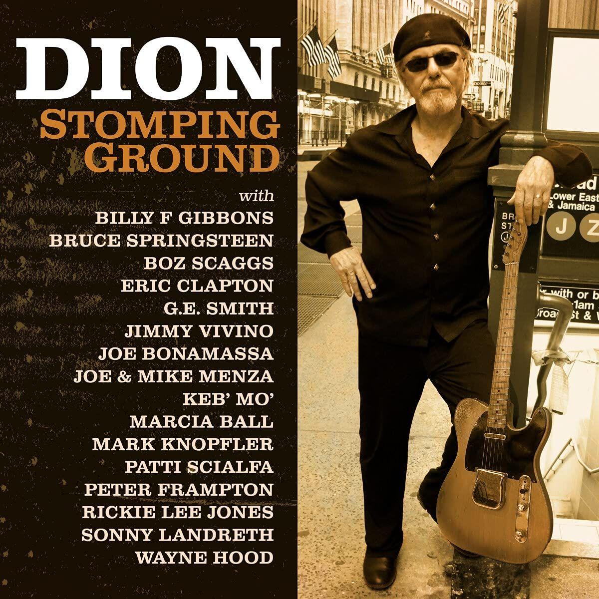 Capa do álbum "Stomping Ground", de Dion