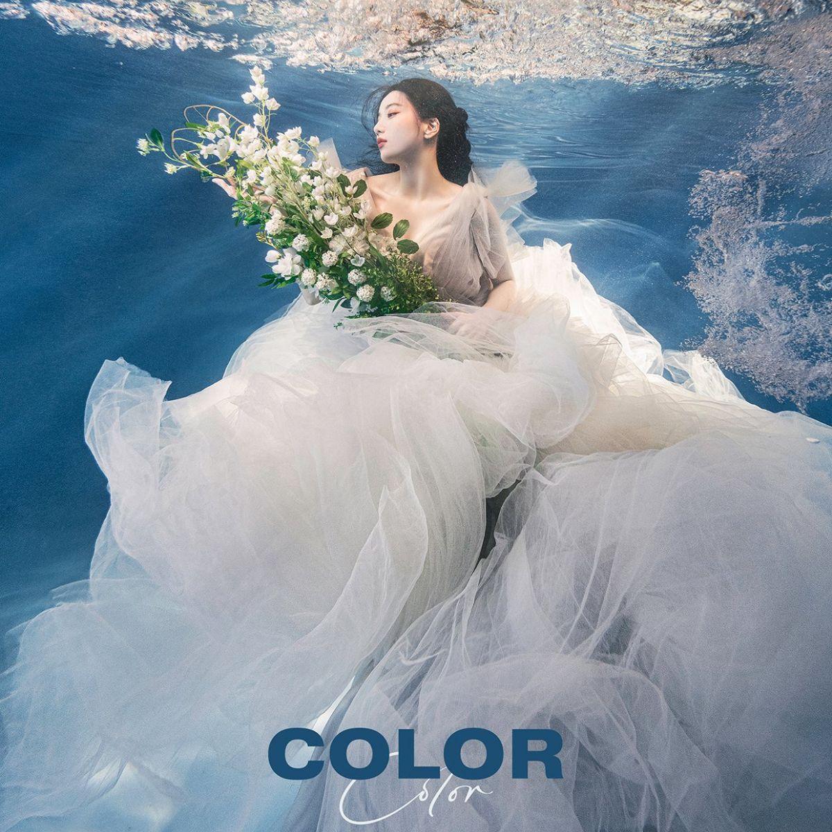 Portada de Álbum "Color", de KWON EUNBI