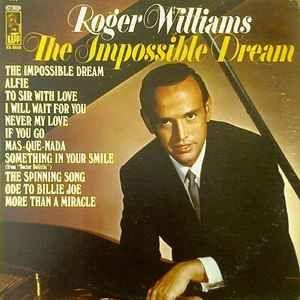 Portada del álbum "The Impossible Dream", de Roger Williams