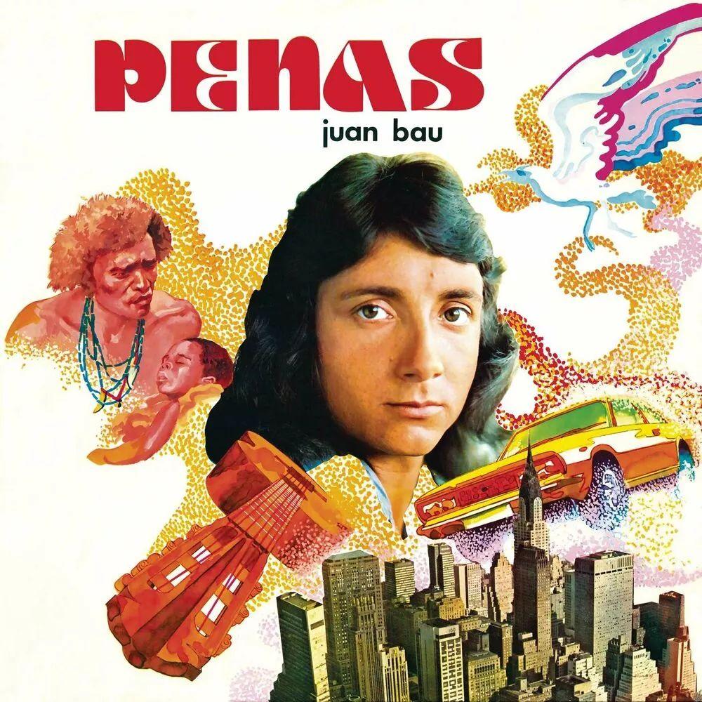 Portada de Álbum "Penas", de Juan Bau