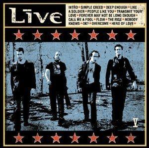 Portada de Álbum "Live V", de Live