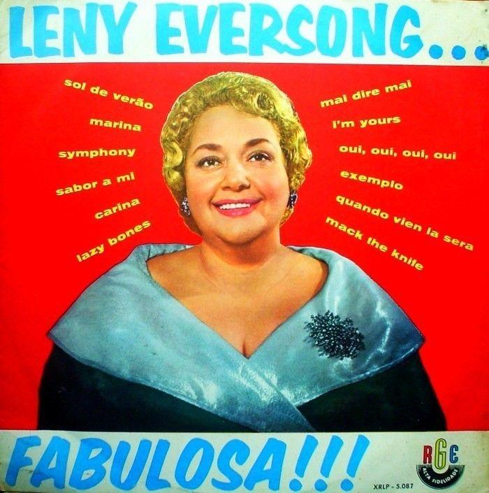 Capa do Álbum "Fabulosa!!!", de Leny Eversong