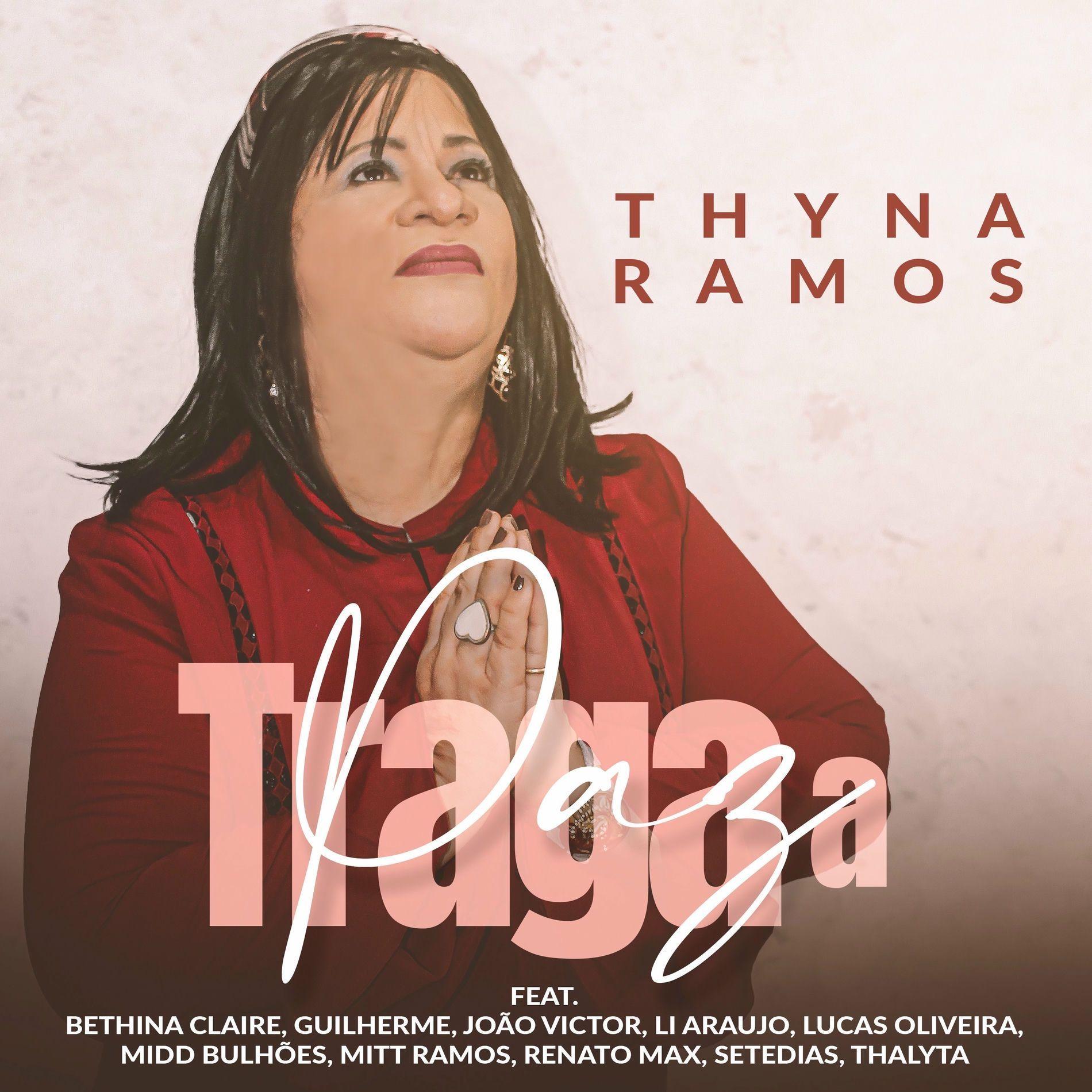 Capa do Single/EP "Traga Paz", de Thyna Ramos