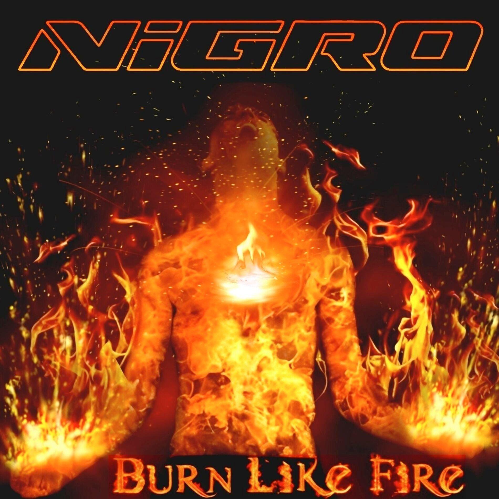 Capa do Single/EP "Burn Like Fire", de Nigro