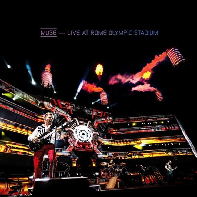Portada de Álbum "Live At Rome Olympic Stadium DVD", de Muse