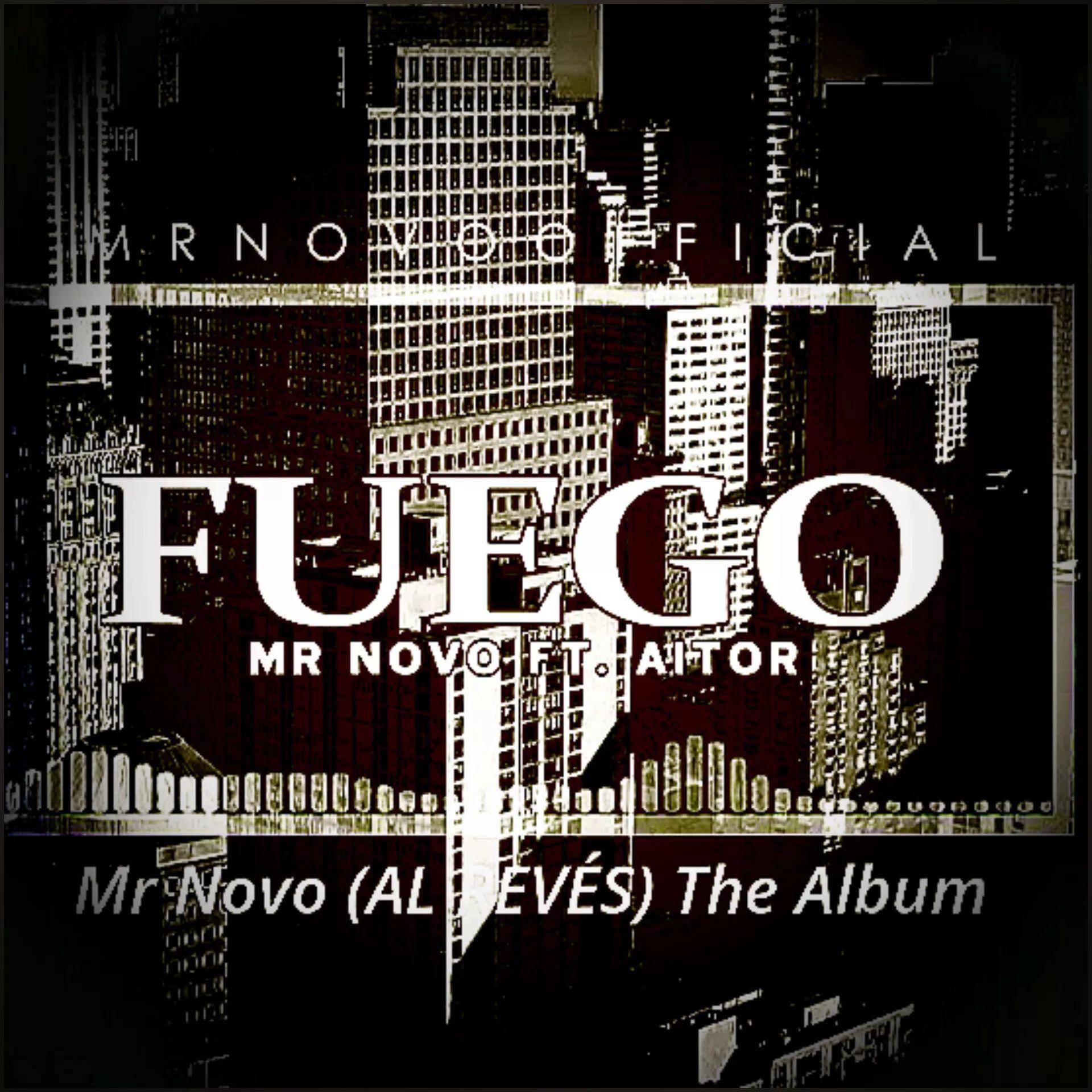 Portada de Sencillo/EP "Fuego", de Aitor